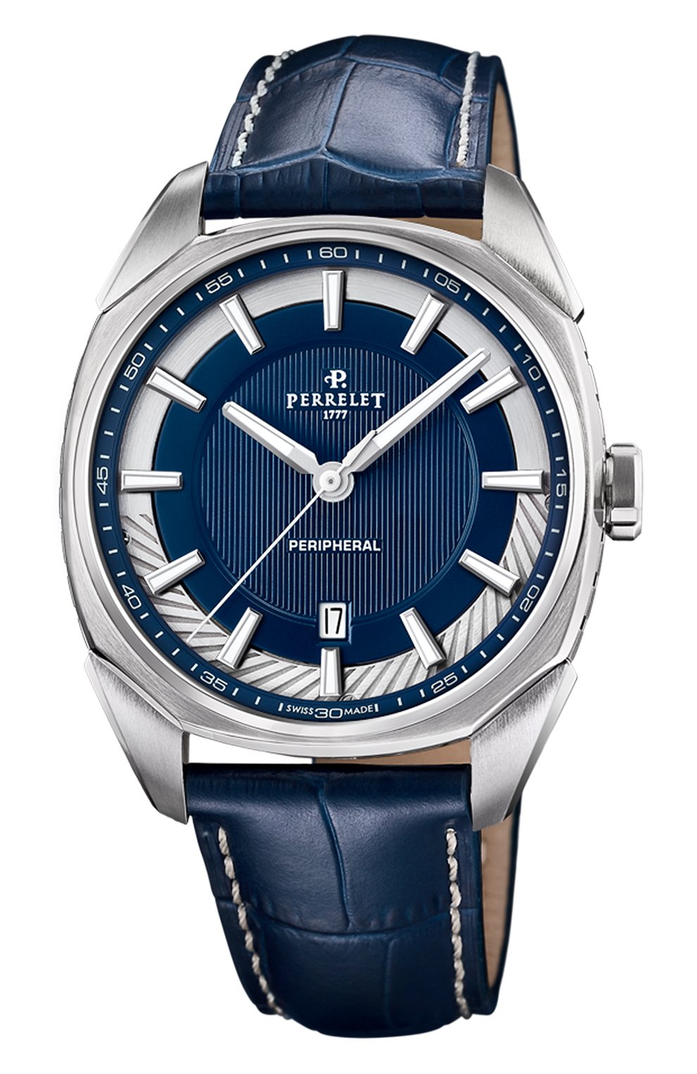 Часы lab peripheral PERRELET бесцветного цвета по цене 481500 руб., арт. A1100/4, фото 1 Часы lab peripheral PERRELET, арт. A1100/4, фото 1