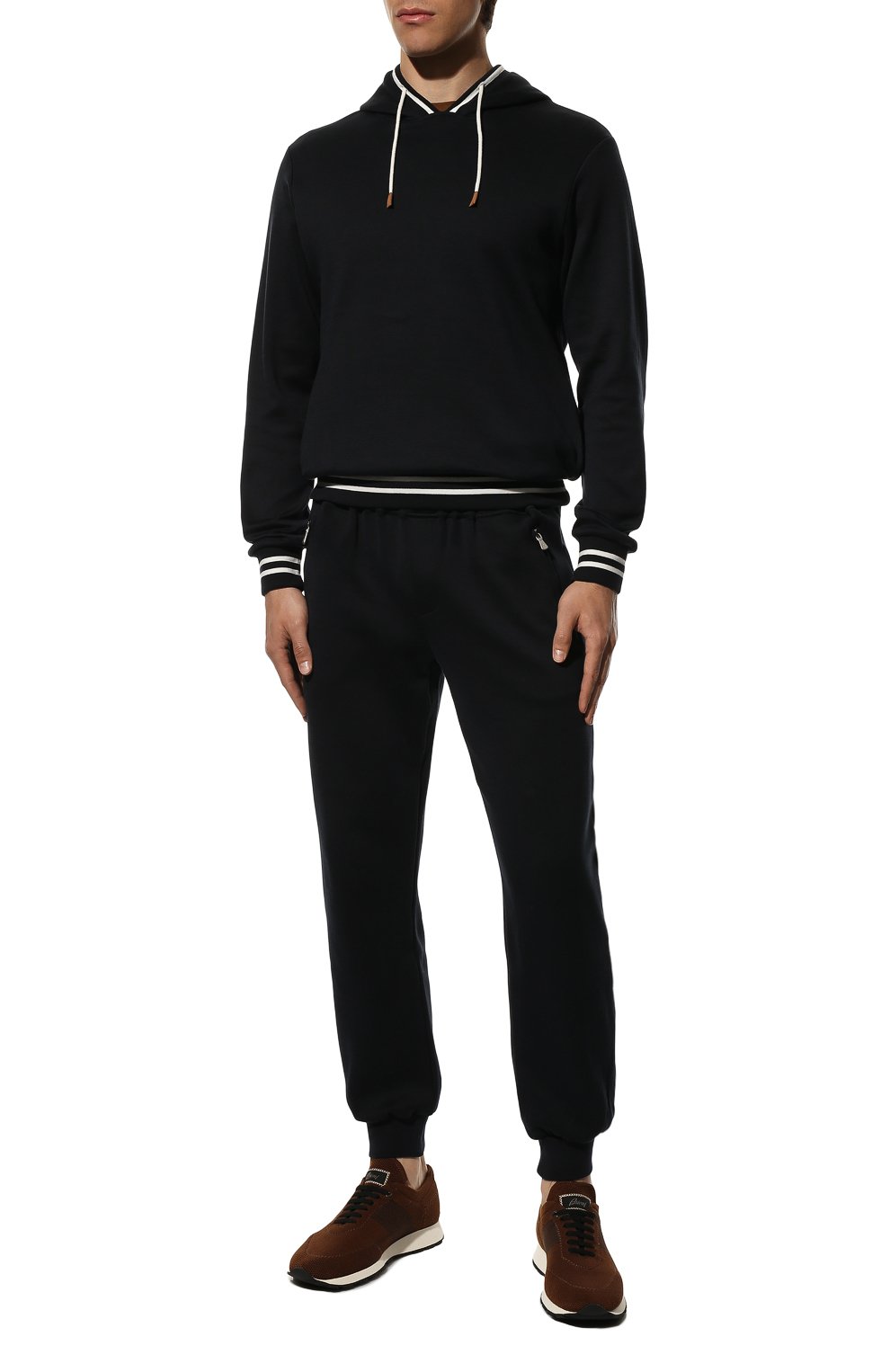 Хлопковое худи ELEVENTY PLATINUM, арт. E75FELE17 TES0E204, фото 2