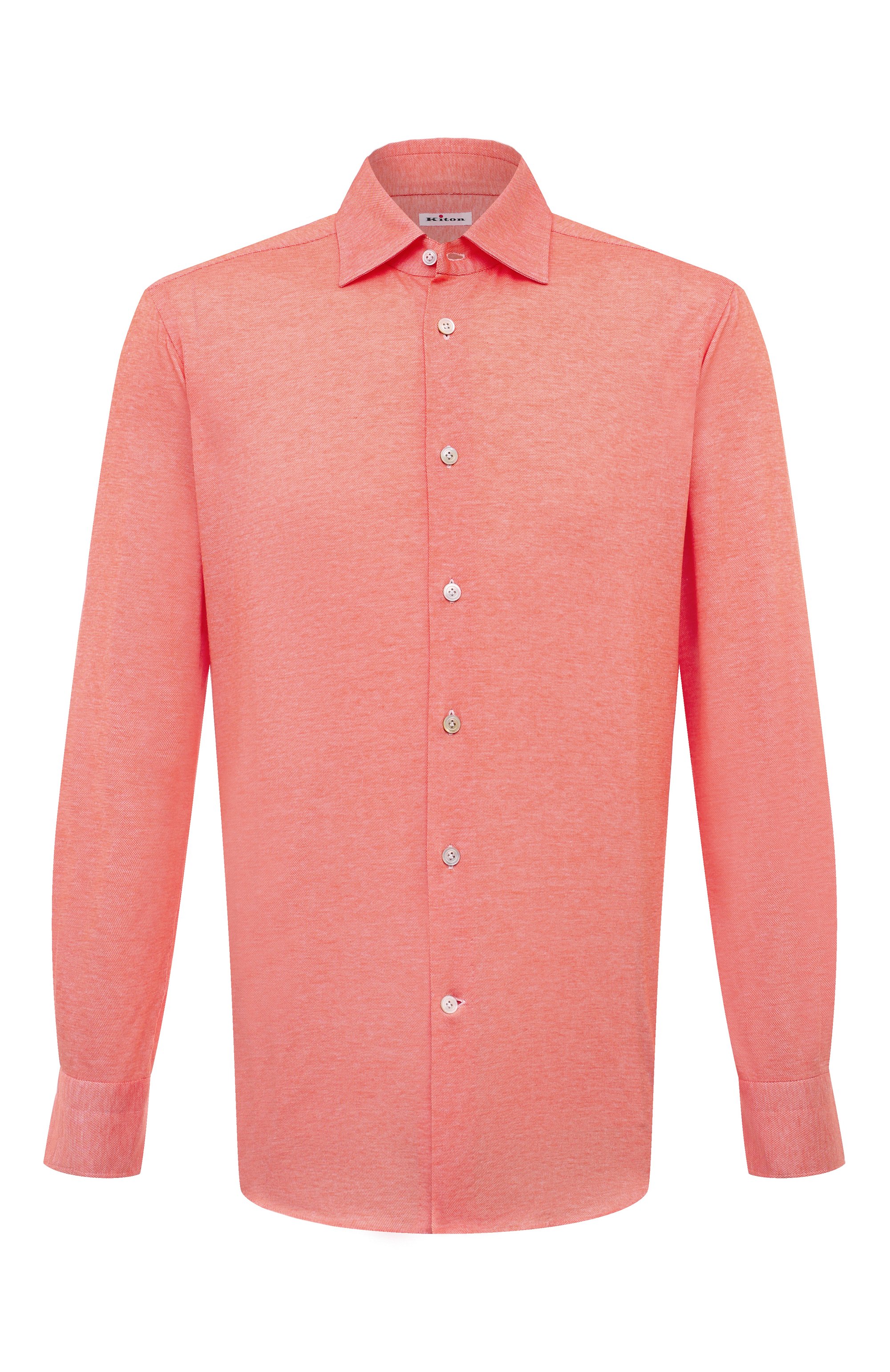 Хлопковая рубашка KITON, арт. UCIH06923, фото 1