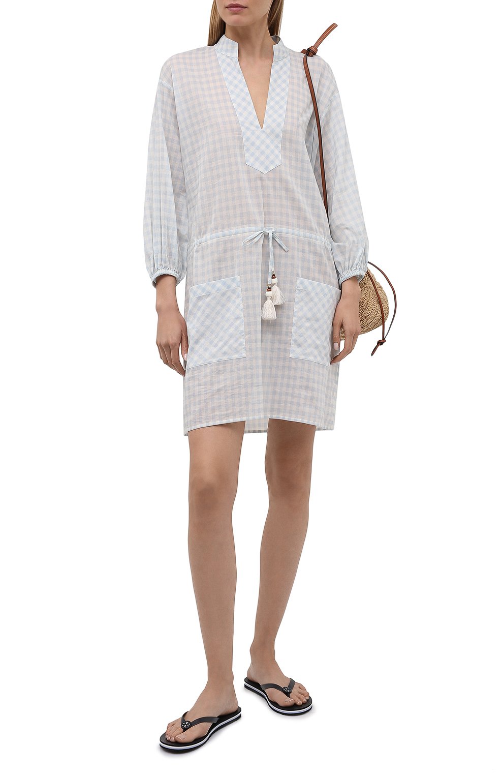 Хлопковая туника TORY BURCH, арт. 82129, фото 2