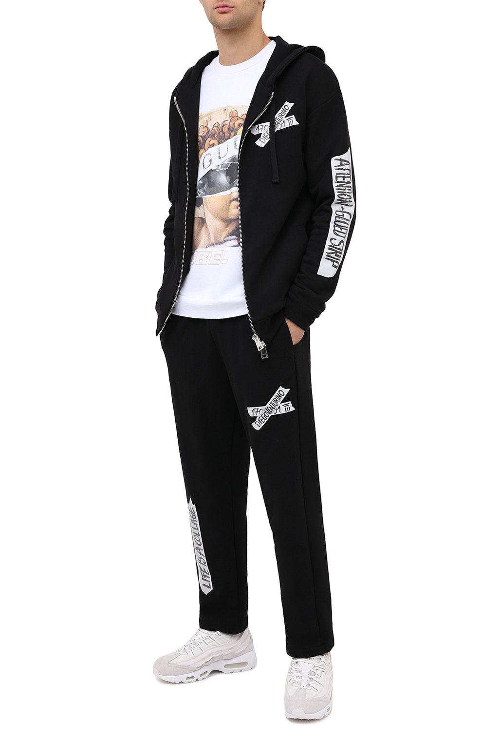 Хлопковый свитшот DIEGO VENTURINO, арт. FW20-DV FLG IRP, фото 2