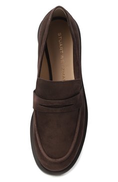 Замшевые пенни-лоферы palmer bold STUART WEITZMAN, арт. SH090, фото 4