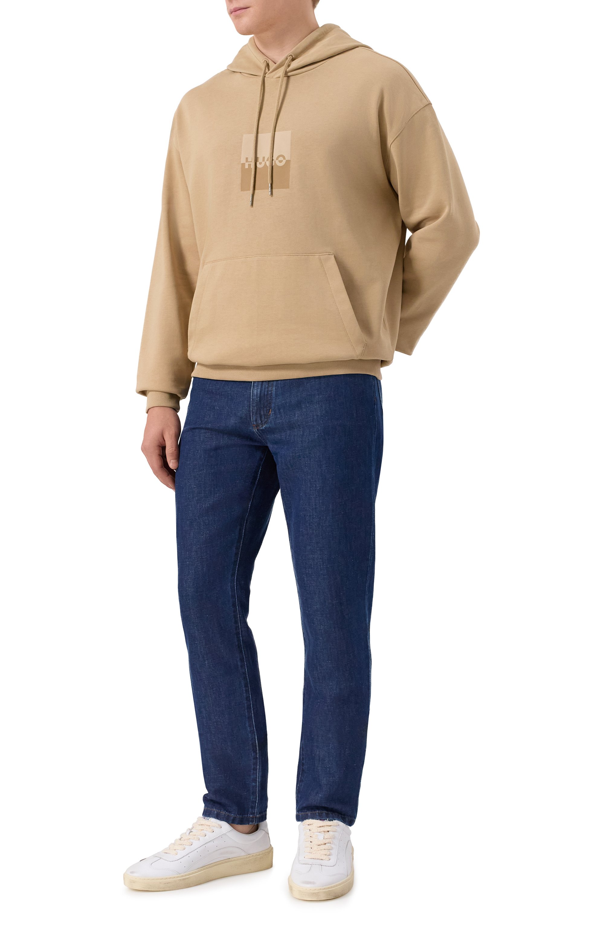 Хлопковое худи HUGO, арт. 50542787, фото 2