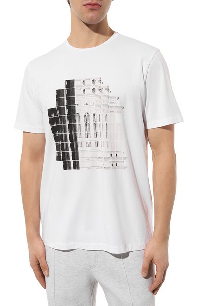 Хлопковая футболка CORNELIANI, арт. 91G577-3125059, фото 3