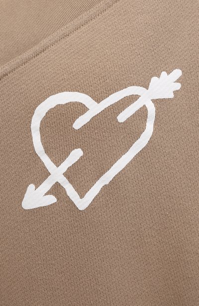 Хлопковый свитшот PALM ANGELS, арт. PWBA025S21FLE0048501, фото 5