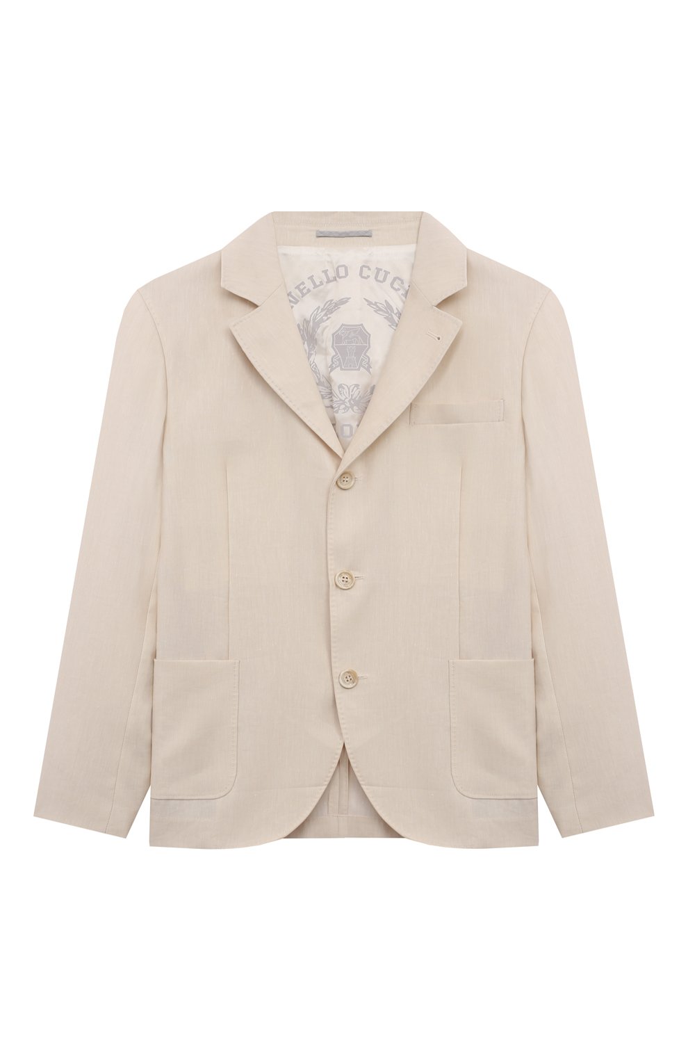 Пиджак изо льна и шерсти BRUNELLO CUCINELLI, арт. BS46BH045C, фото 1