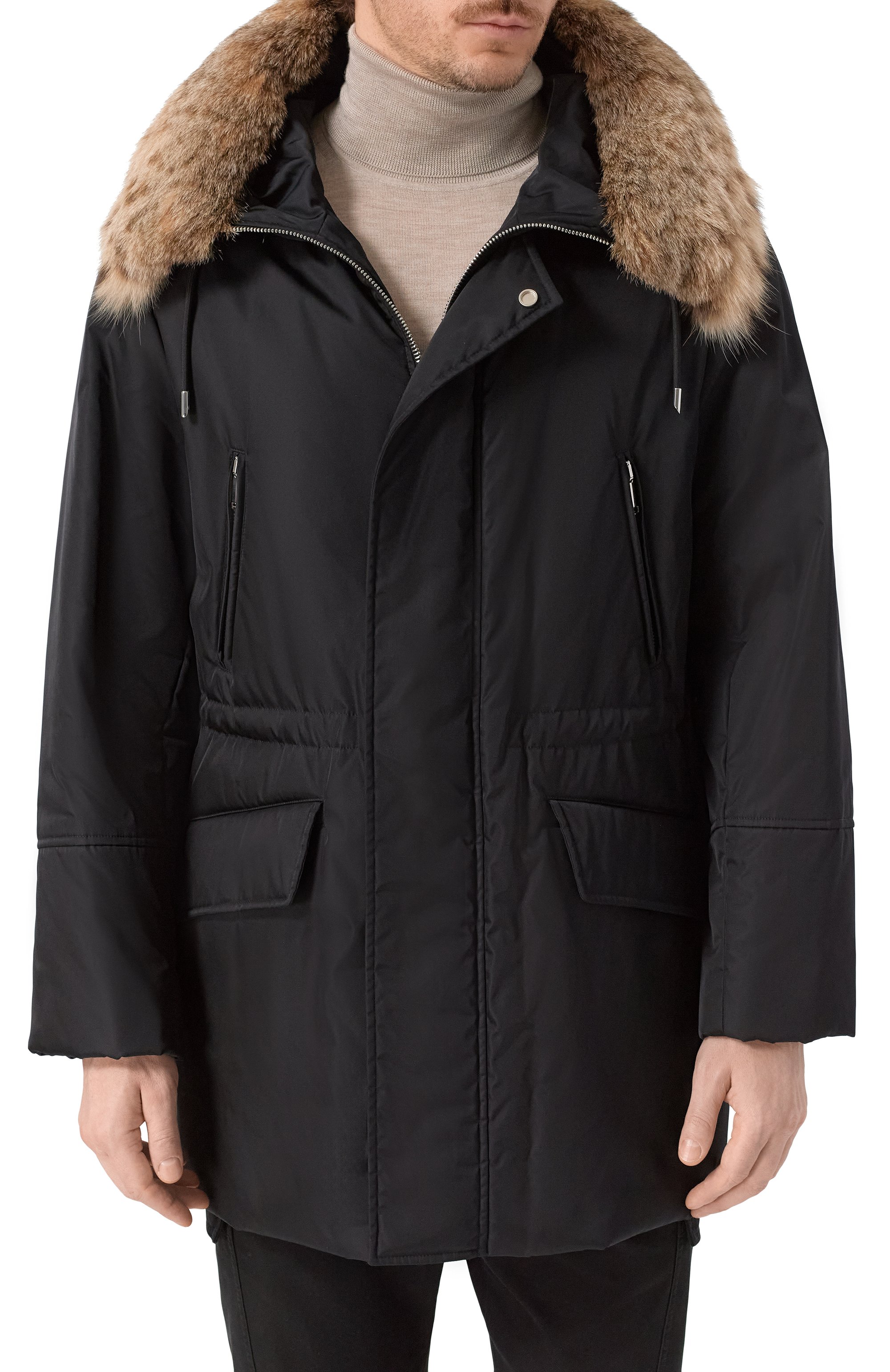 Парка с отделкой из рыси MVST, арт. FTEKB-ES4400LX/GR1651, фото 3