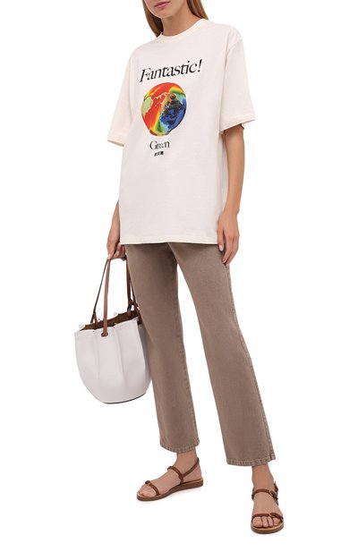 Хлопковая футболка MSGM, арт. 3141MDM194 217788, фото 2