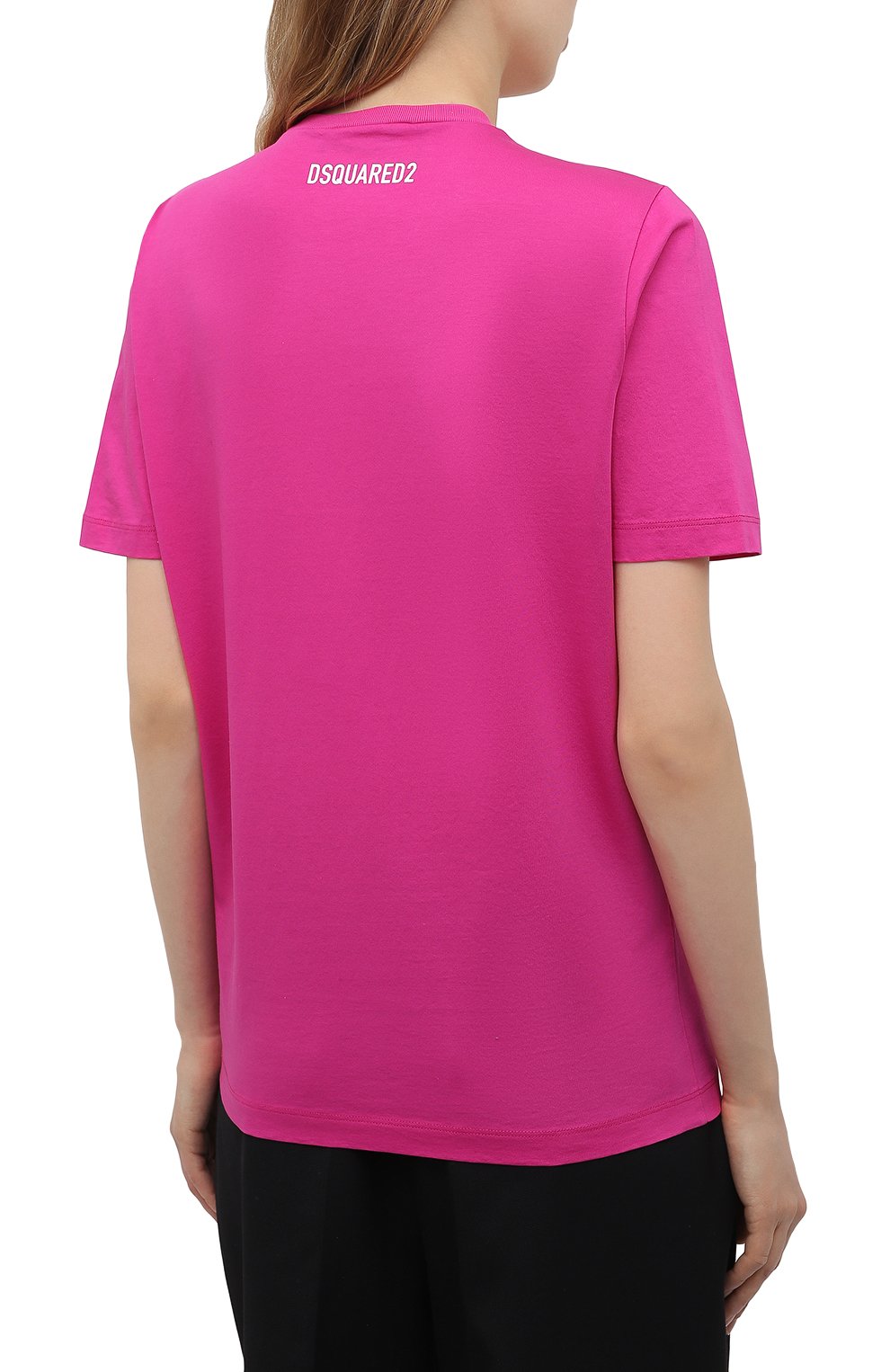 Хлопковая футболка DSQUARED2, арт. S72GD0297/S23009, фото 4
