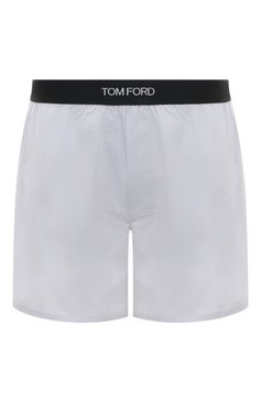 Мужские хлопковые боксеры TOM FORD серого цвета, арт. T4LE5110 | Фото 1 (Кросс-КТ: бельё; Материал сплава: Проставлено; Нос: Не проставлено; Материал внешний: Хлопок; Мужское Кросс-КТ: Трусы)