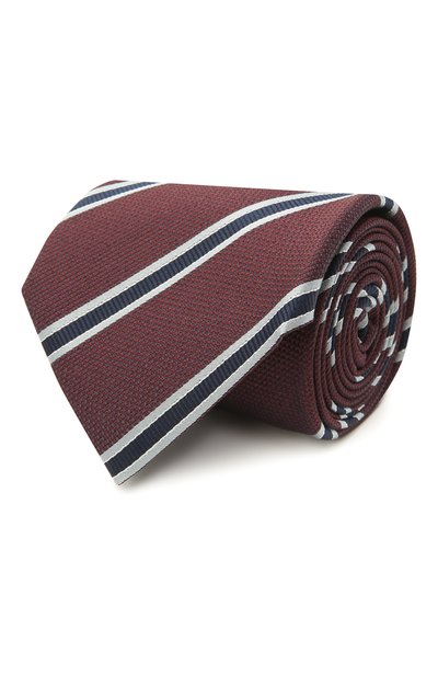 Мужской шелковый галстук BRIONI, арт. 062H00/P0497