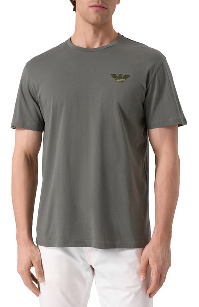 Хлопковая футболка EMPORIO ARMANI, арт. EM000574/AF12334, фото 3