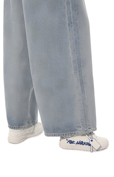 Кожаные кеды out of office OFF-WHITE, арт. 0WIA259F24LEA0060145, фото 3