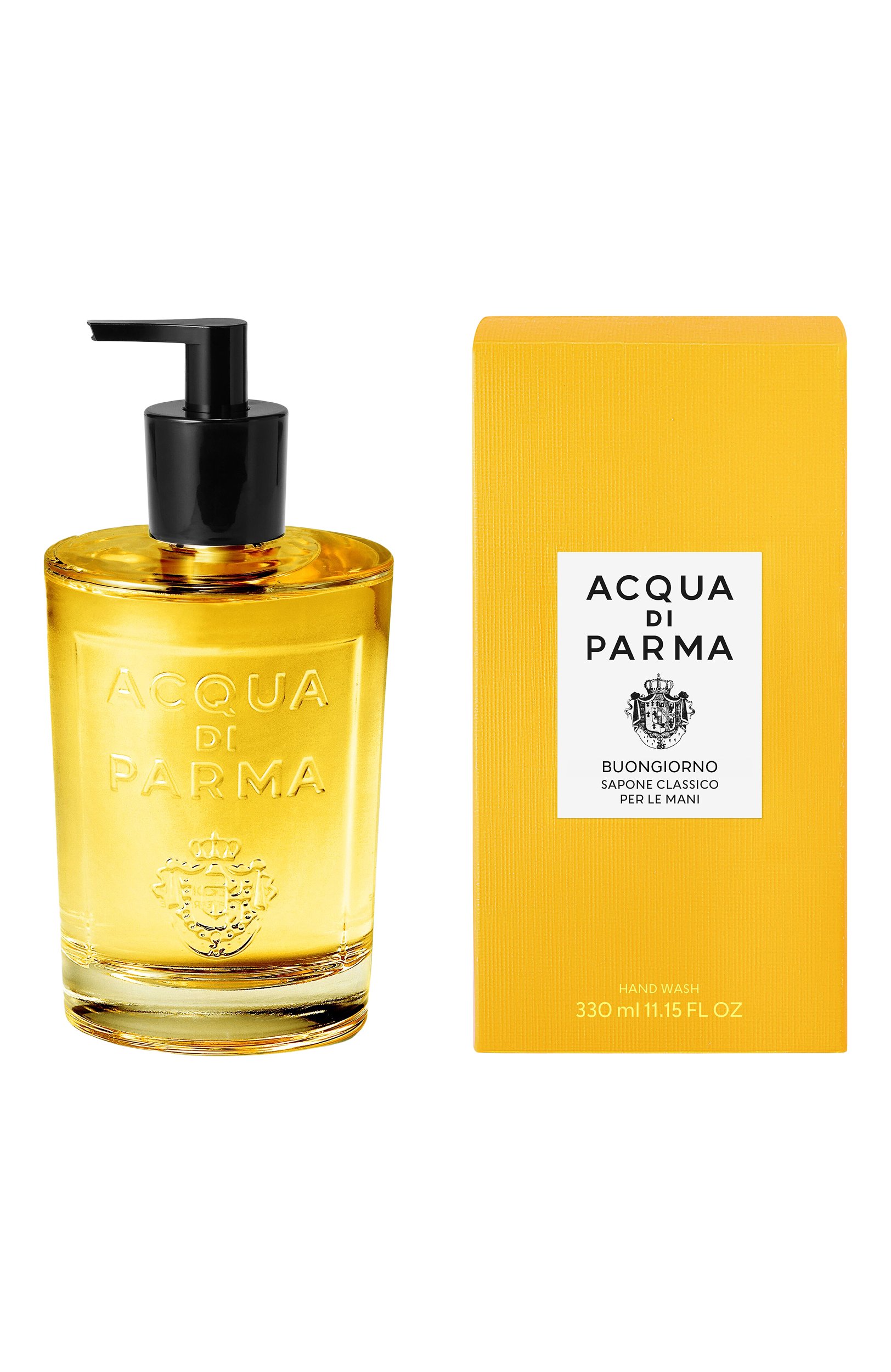 Парфюмированное мыло для рук buongiorno (330ml) ACQUA DI PARMA бесцветного цвета по цене 10700 руб., арт. ADP083731, фото 2 Парфюмированное мыло для рук buongiorno (330ml) ACQUA DI PARMA, арт. ADP083731, фото 2