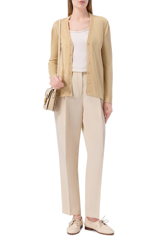 Шелковый кардиган Colombo MA04901/L/4-120AN Золотой  MA04901/L/4-120AN Фото 2