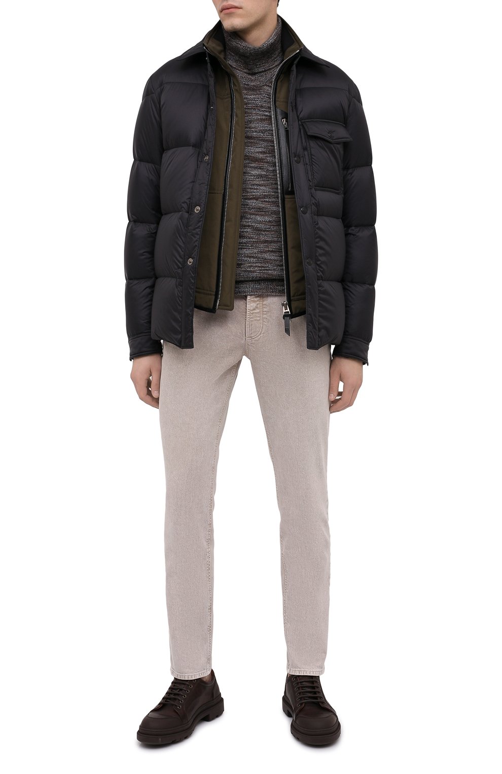 Свитер из кашемира и шел ка BERLUTI, арт. R18KHL83-001, фото 3