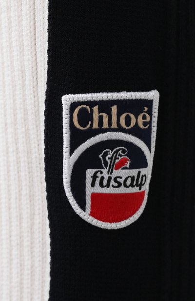 Пуловер из вискозы chloé x fusalp CHLOÉ белого цвета по цене 65800 руб., арт. Y1132, фото 5 Пуловер из вискозы chloé x fusalp CHLOÉ, арт. Y1132, фото 5