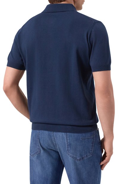 Хлопковое поло CORNELIANI, арт. 27M505/2725116, фото 4
