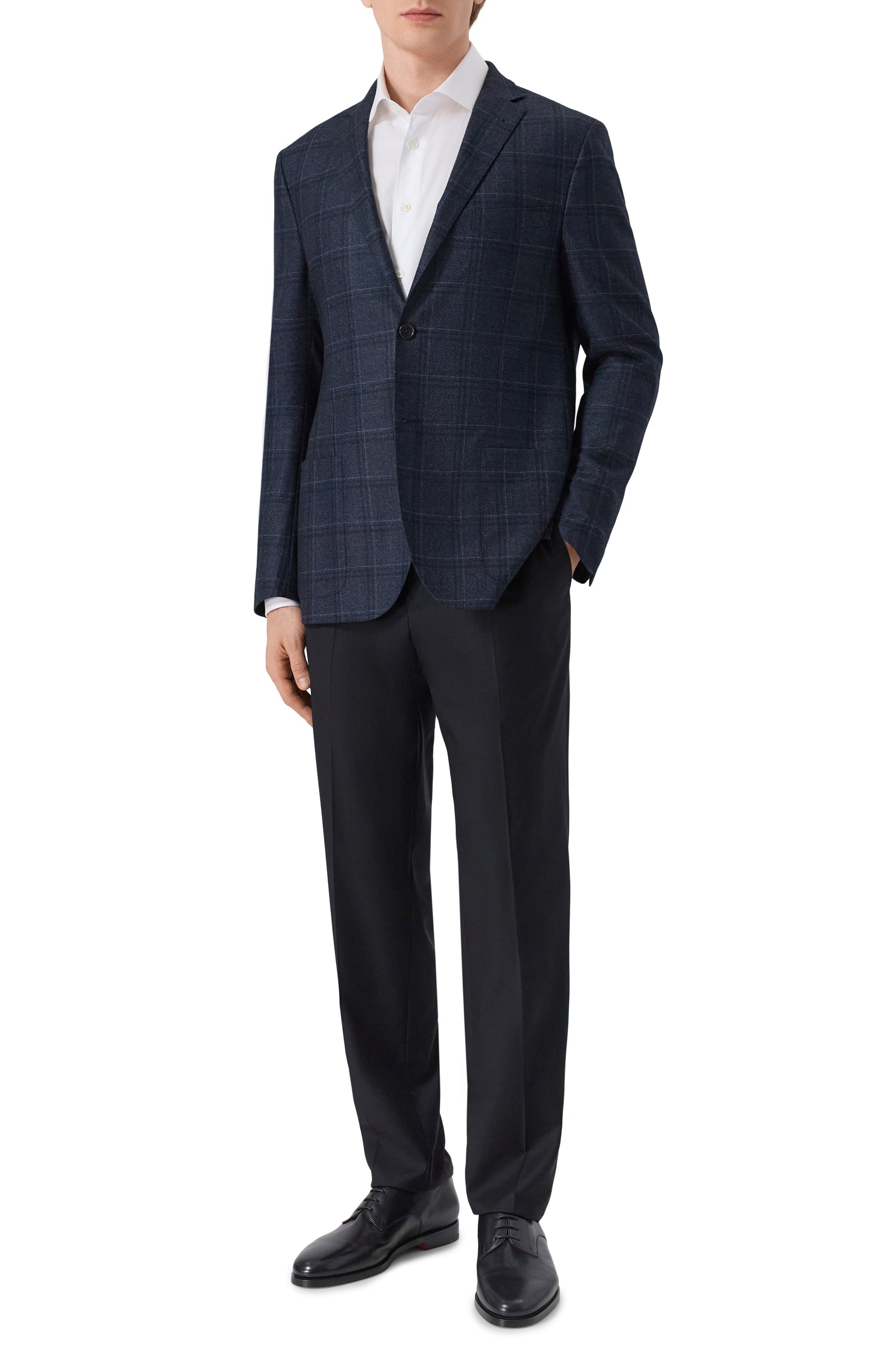 Кожаные дерби carlos SANTONI, арт. MCNG17752SB3EVRTN01, фото 2