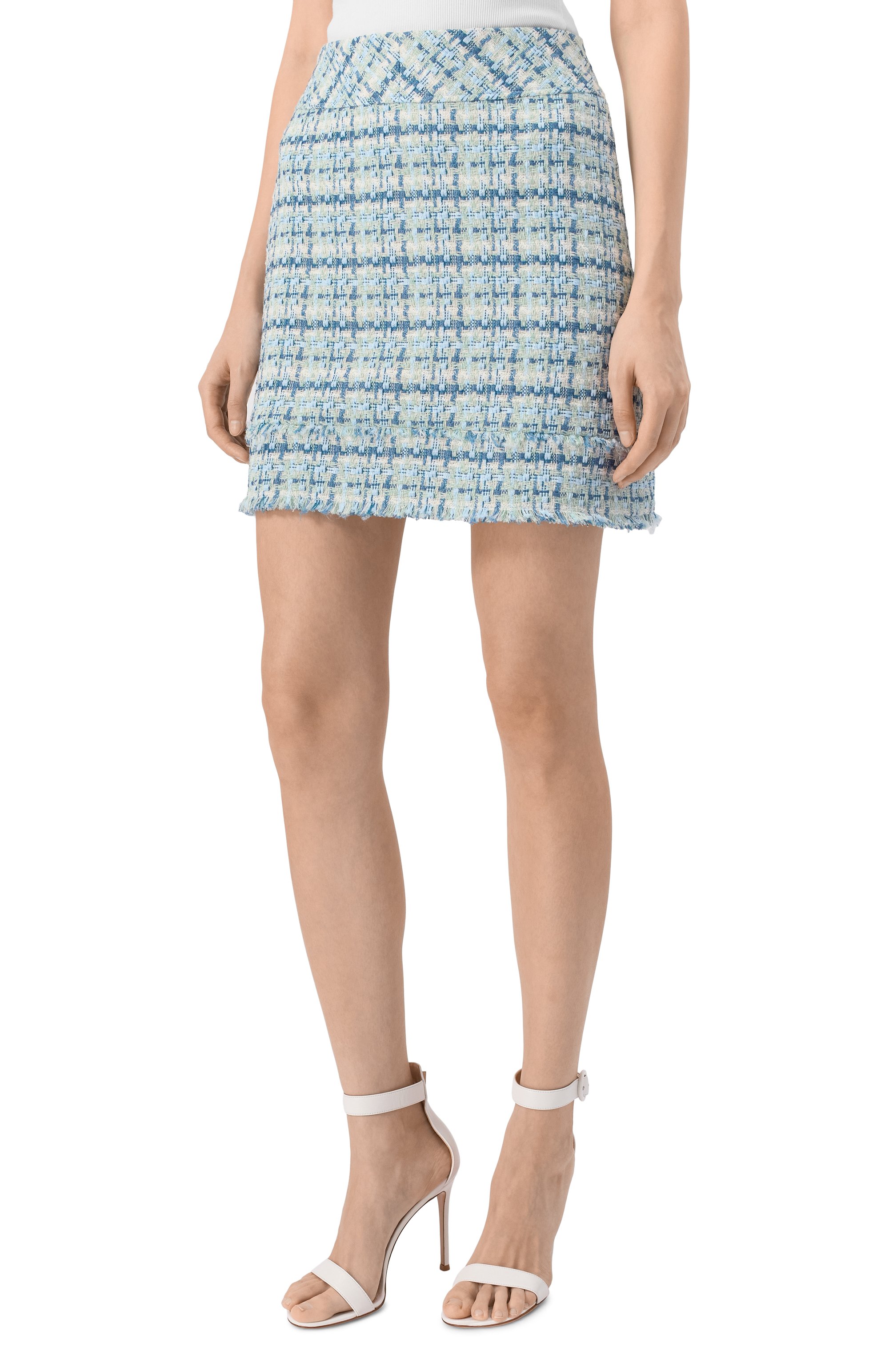 Твидовая юбка BOSS ORANGE, арт. 50537050, фото 3