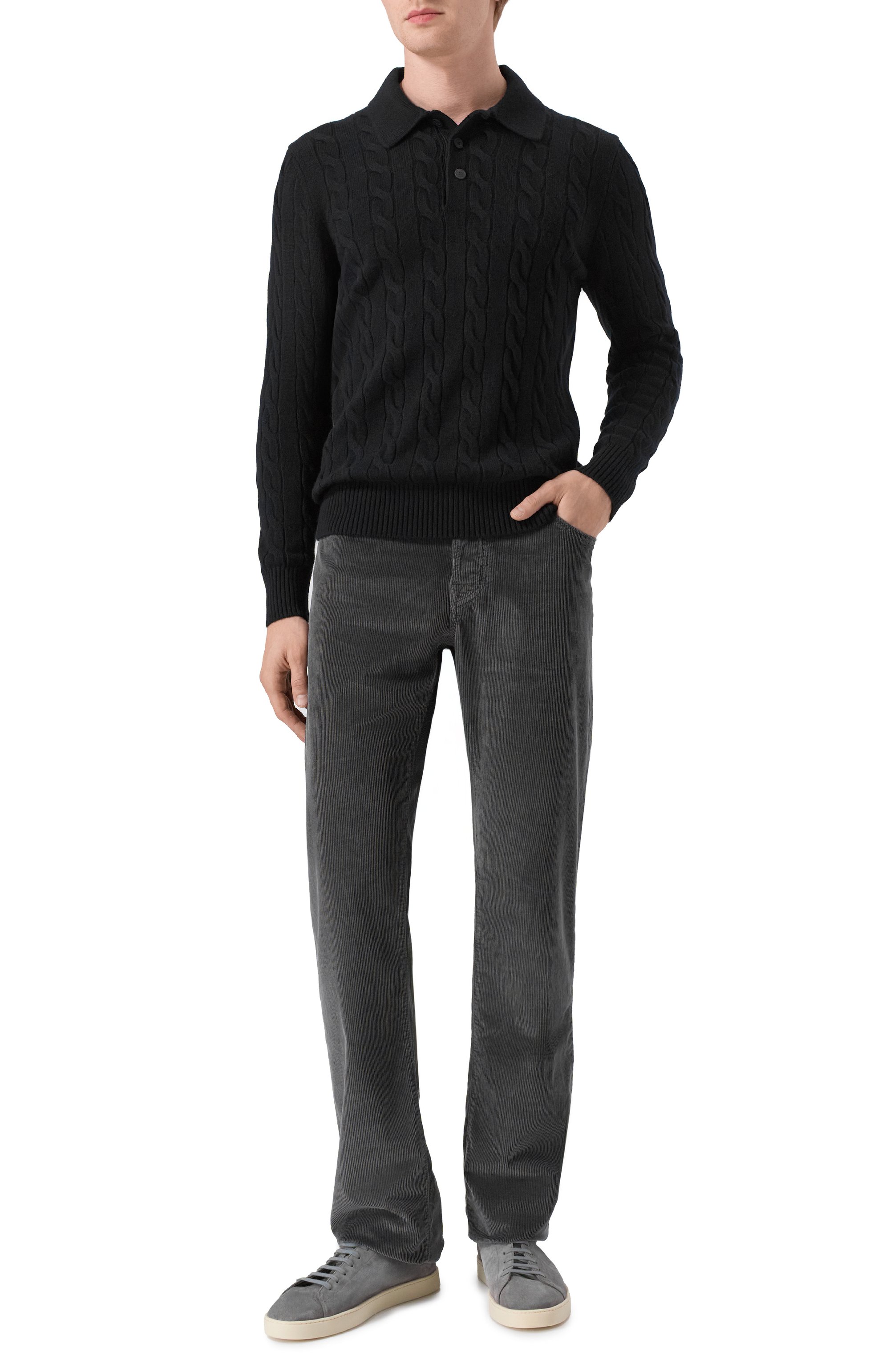 Кашемировое поло GRAN SASSO, арт. 23172/15551, фото 2