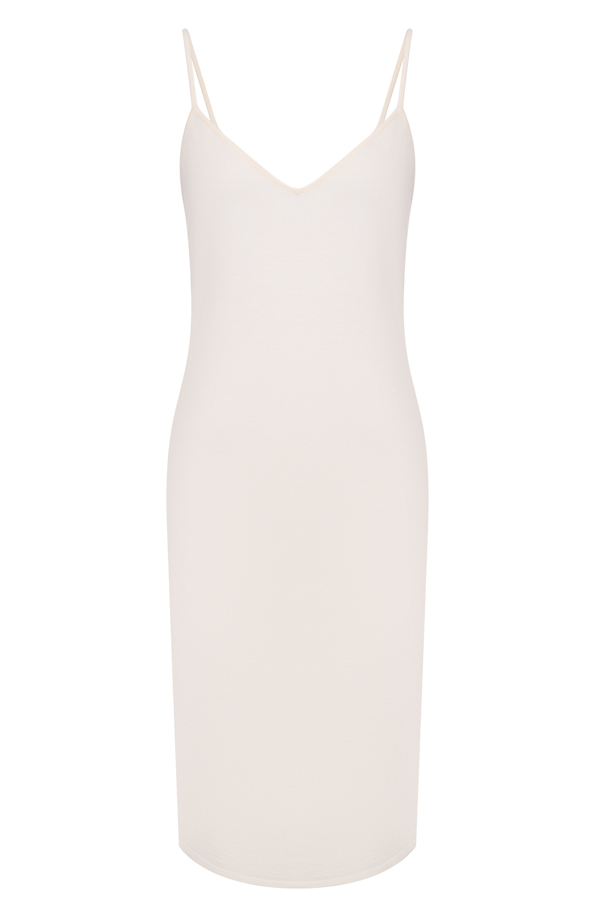 Платье из шерсти и шелка 12 STOREEZ молочного цвета по цене 17000 руб., арт. 137028, фото 1 Платье из шерсти и шелка 12 STOREEZ, арт. 137028, фото 1