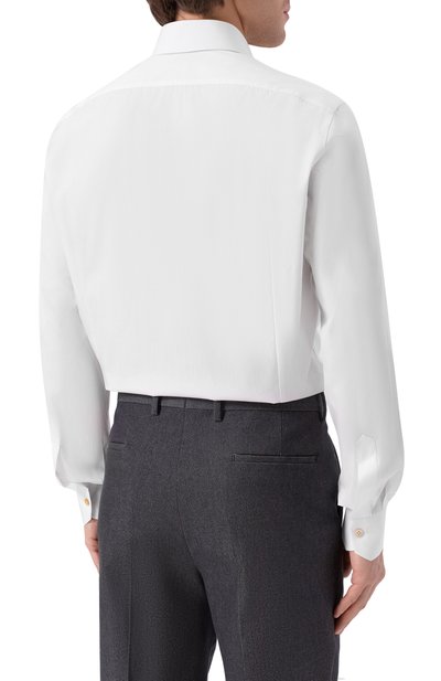 Хлопковая сорочка KITON, арт. UCCH0948301, фото 4