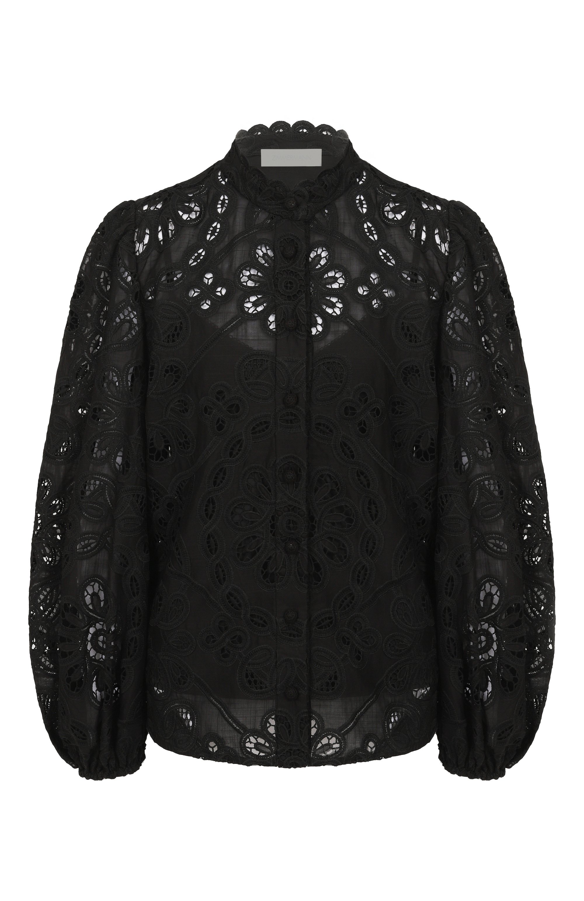 Хлопковая блузка ZIMMERMANN, арт. 4253TSS251, фото 1