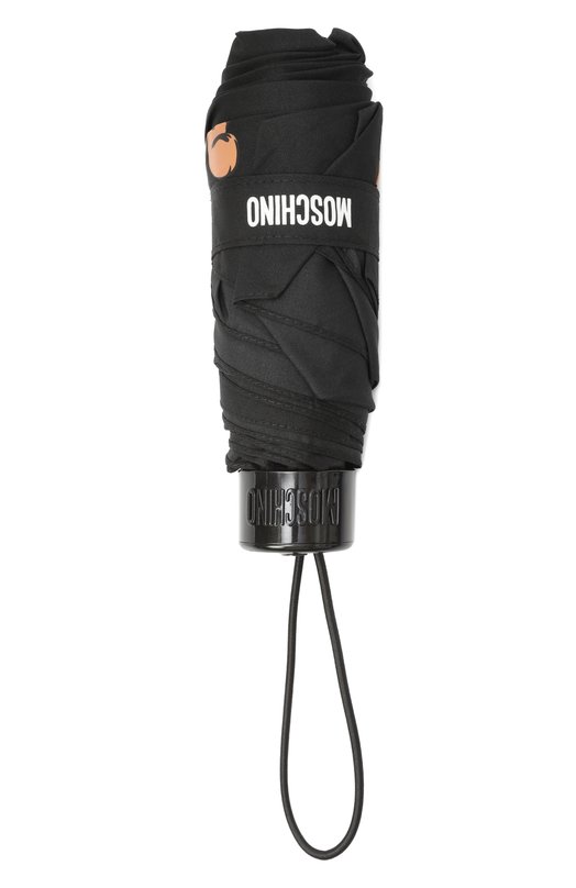 Складной зонт Moschino 8425 SUPERMINI Чёрный  8425 SUPERMINI Фото 4