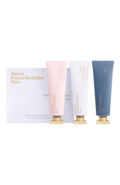 Женский набор парфю мированных кремов для рук: 724, a la rose, aqua universalis (3х20ml) MAISON FRANCIS KURKDJIAN, арт. RA9CMCM1