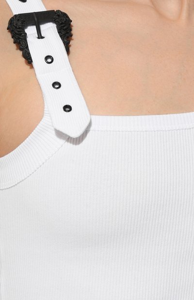 Хлопковая майка VERSACE JEANS COUTURE, арт. 76HAM625/J0004, фото 5