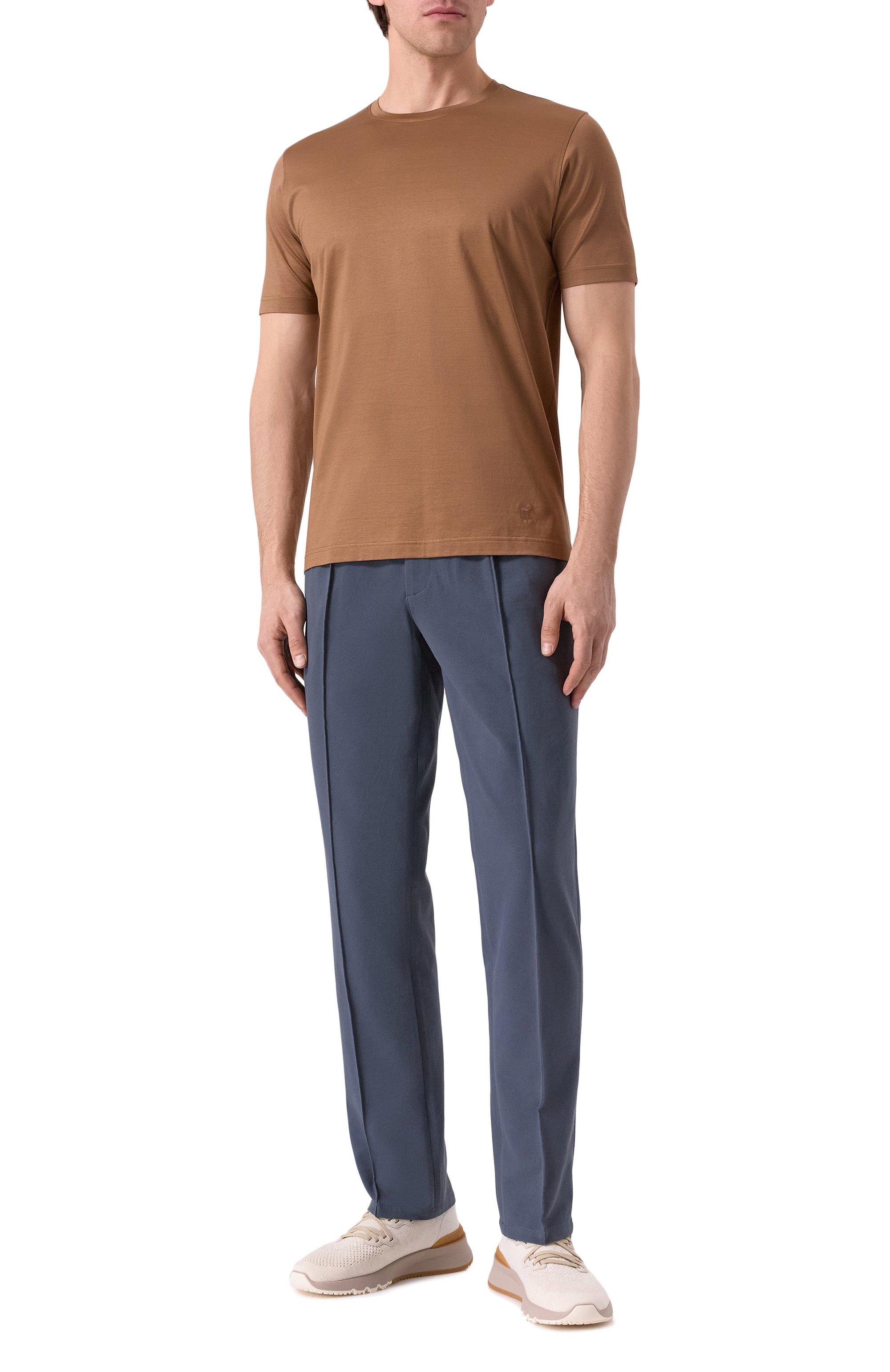 Хлопковые брюки CIRCOLO 1901, арт. CN4653, фото 2