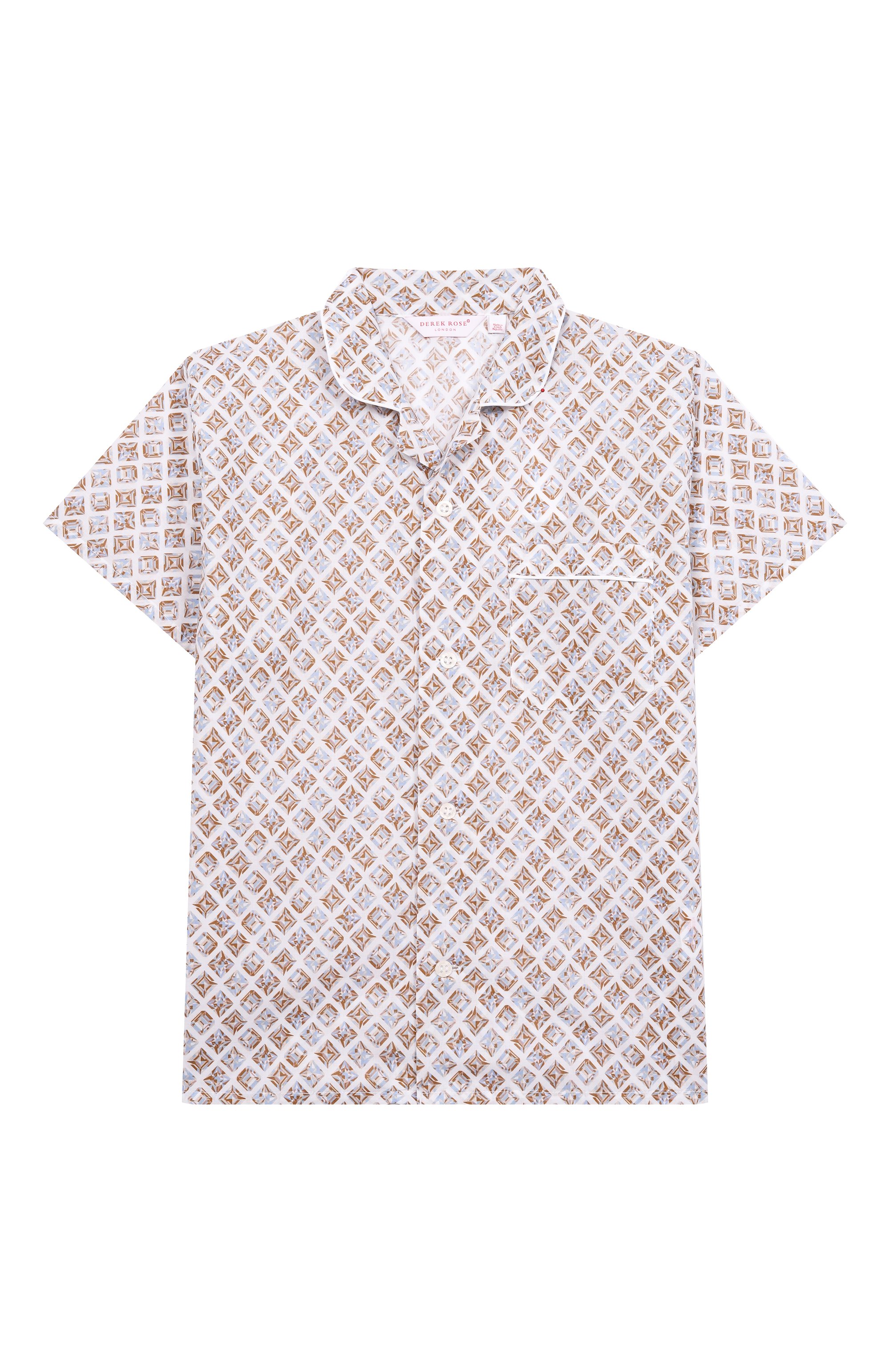 Хлопковая пижама DEREK ROSE, арт. 7035/LEDB091, фото 2