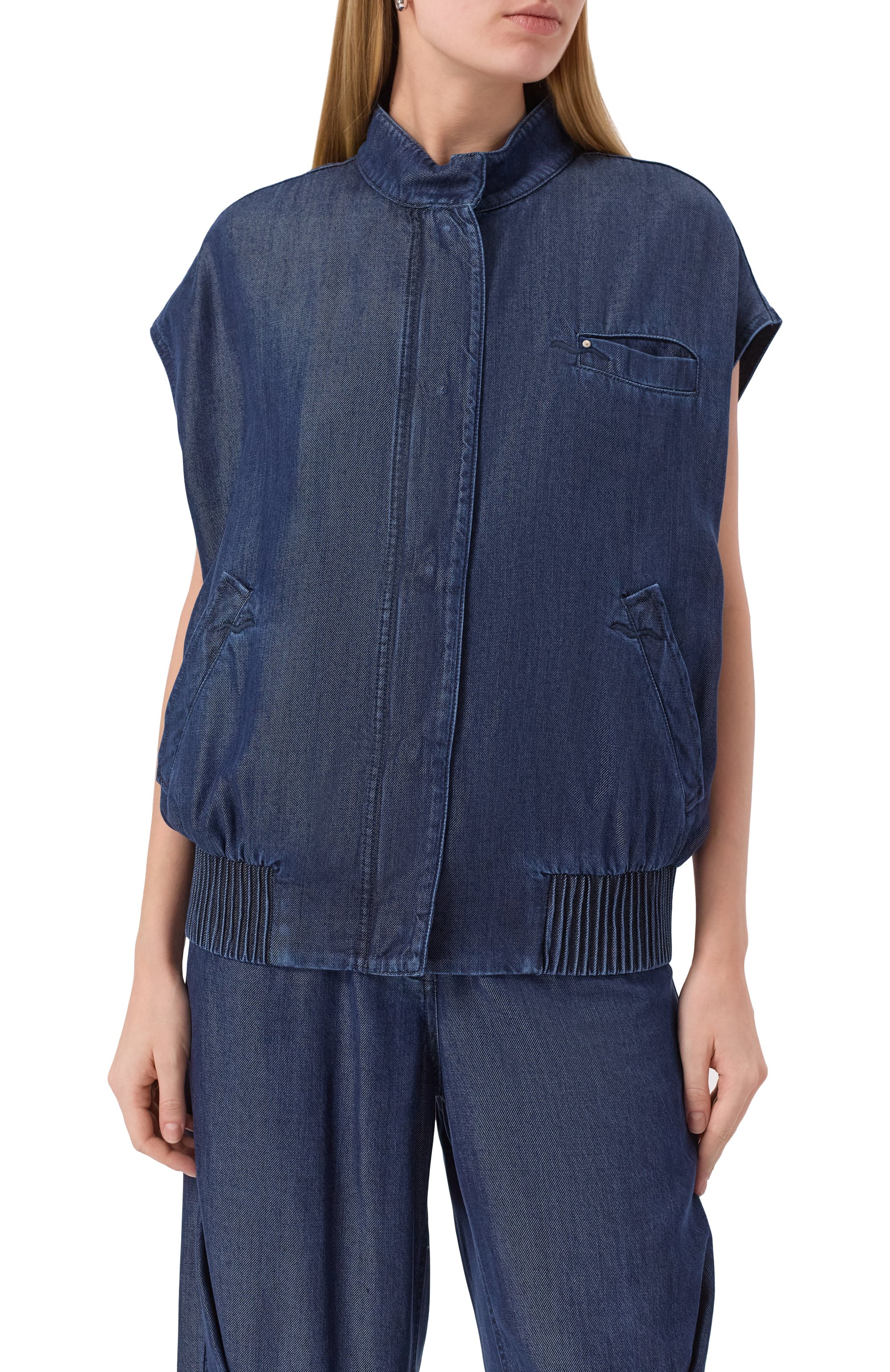 Джинсовый жилет GIORGIO ARMANI, арт. GW001342/AF15323, фото 3