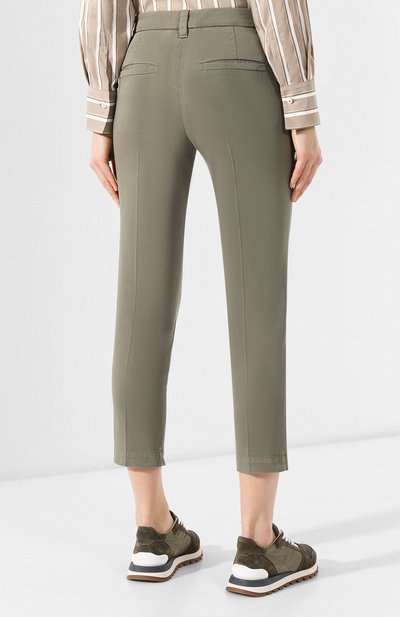 Хлопковые брюки BRUNELLO CUCINELLI, арт. M0W14P5398, фото 4