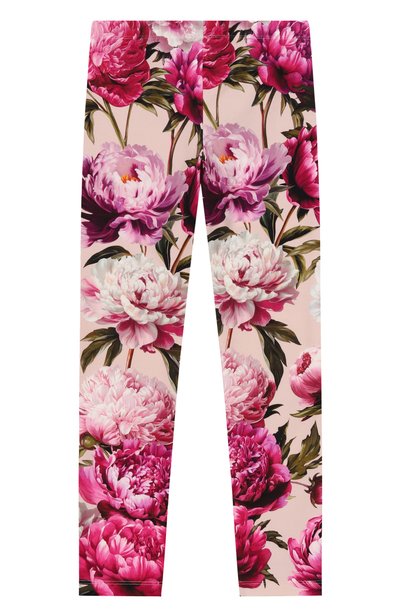 Хлопковые легинсы DOLCE & GABBANA, арт. L5JPB7/G7QZU_001