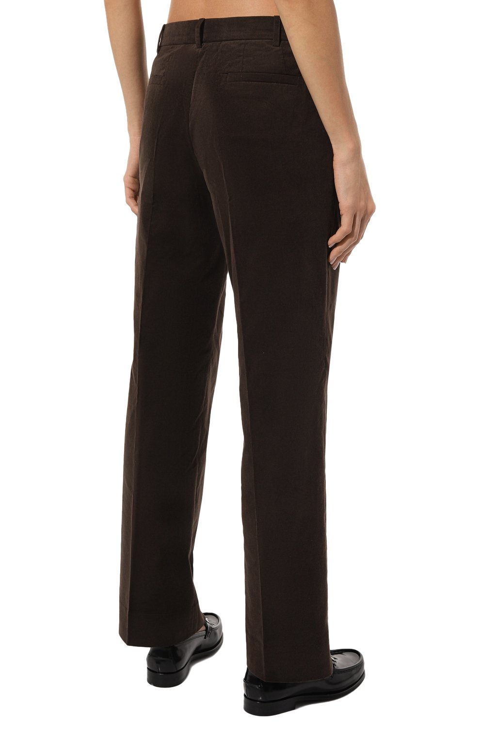 Вельветовые брюки AGREEG коричневого цвета по цене 75000 руб., арт. 12050434, фото 4 Вельветовые брюки AGREEG, арт. 12050434, фото 4