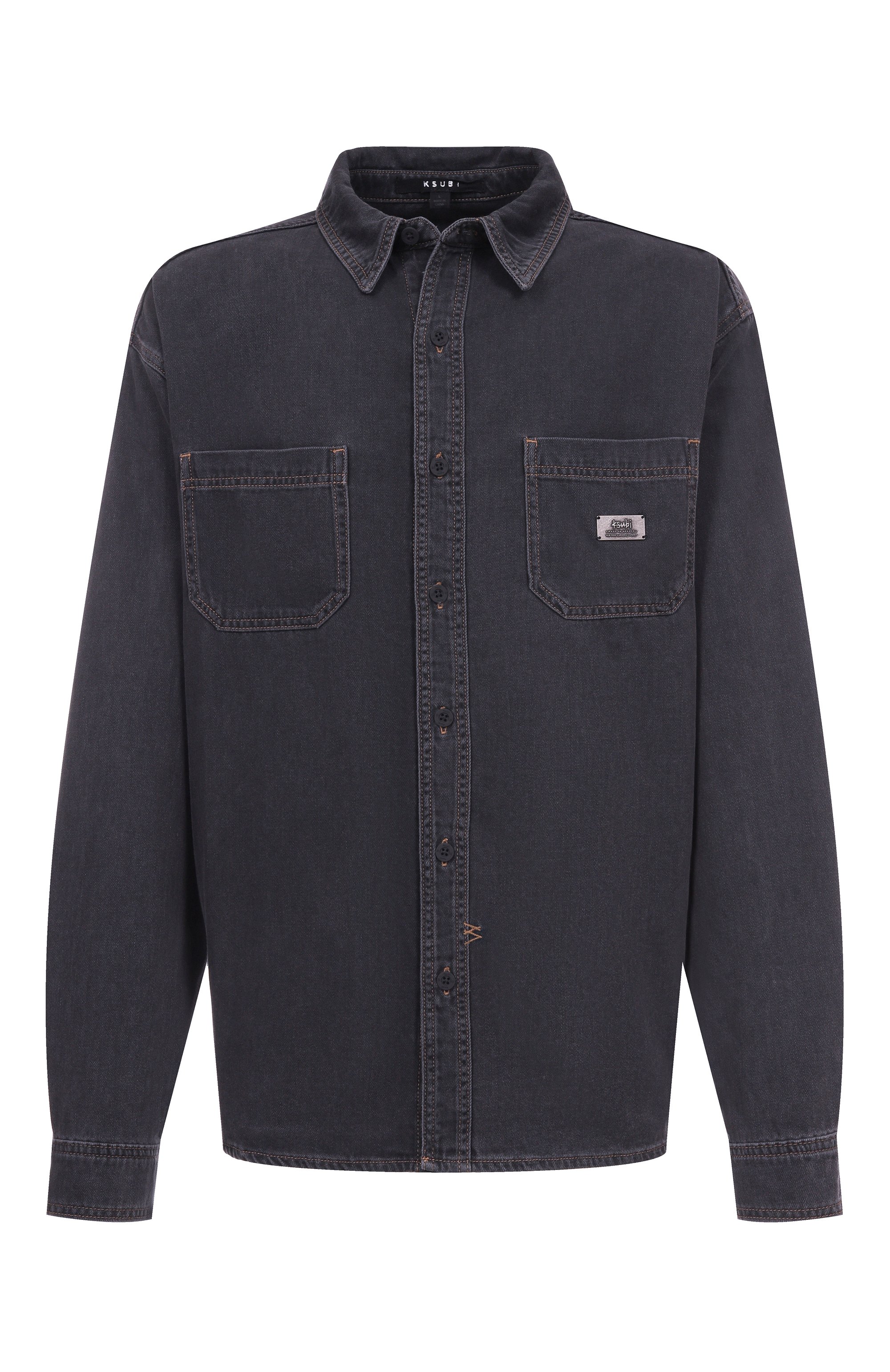 Джинсовая рубашка KSUBI, арт. MFA25SH014, фото 1