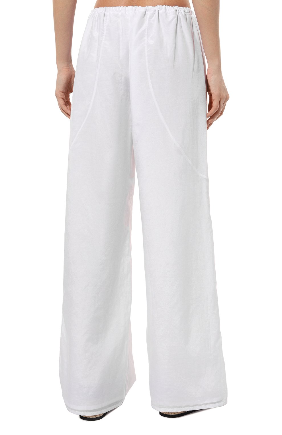 Брюки из хлопка и шелка LILA EUGENIE, арт. 2418, фото 4