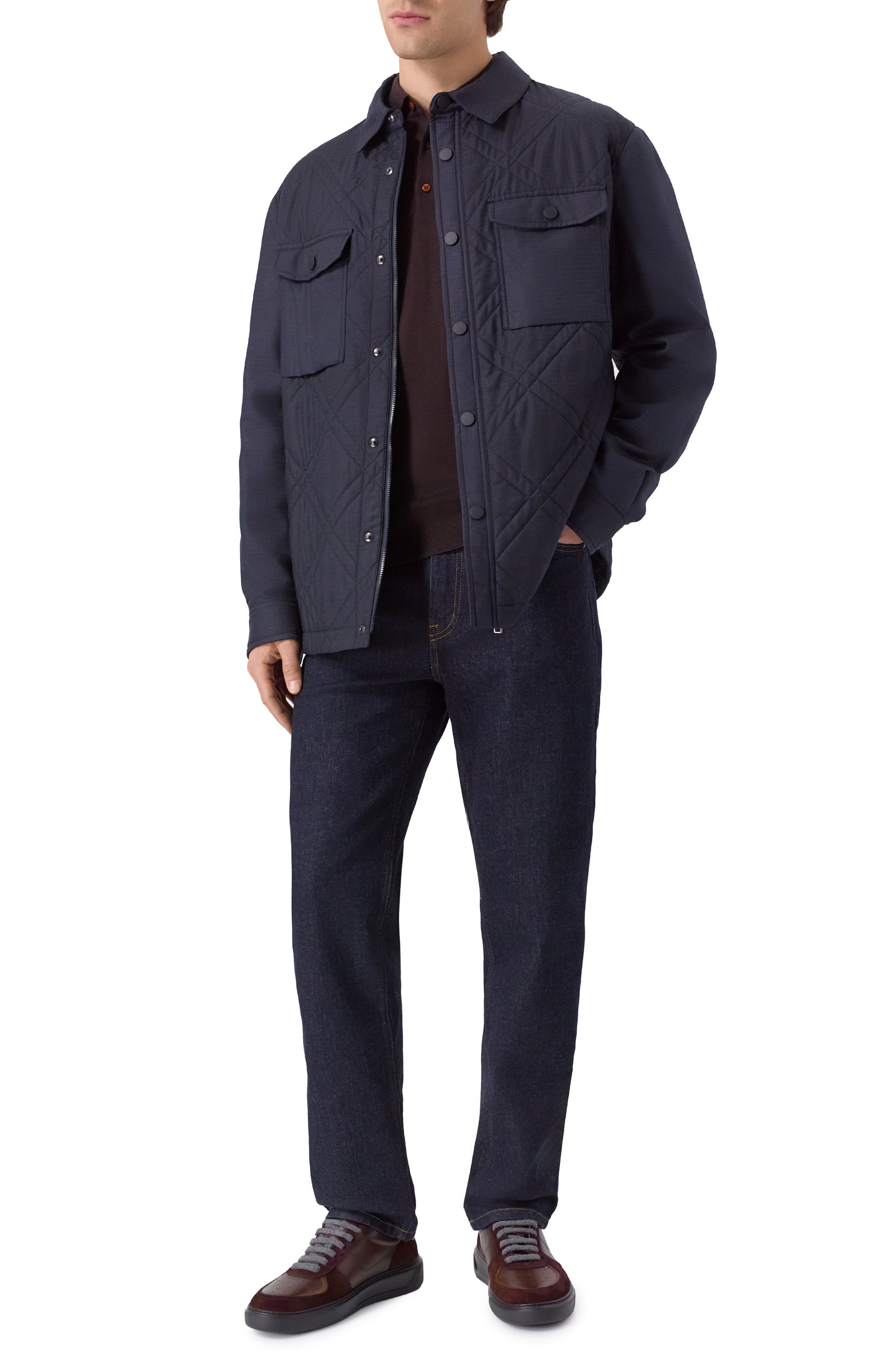 Куртка из кашемира и шелка BRIONI, арт. SLV80L/PC480, фото 2