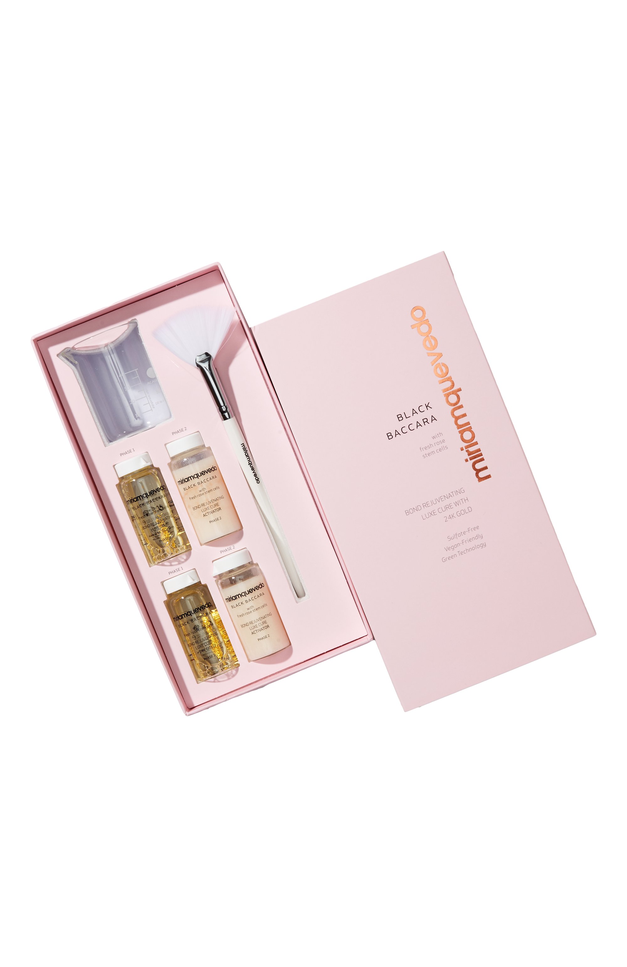 Набор омолаживающая люкс-терапия для волос с экстрактом розы black baccara MIRIAMQUEVEDO, арт. 748, фото 2