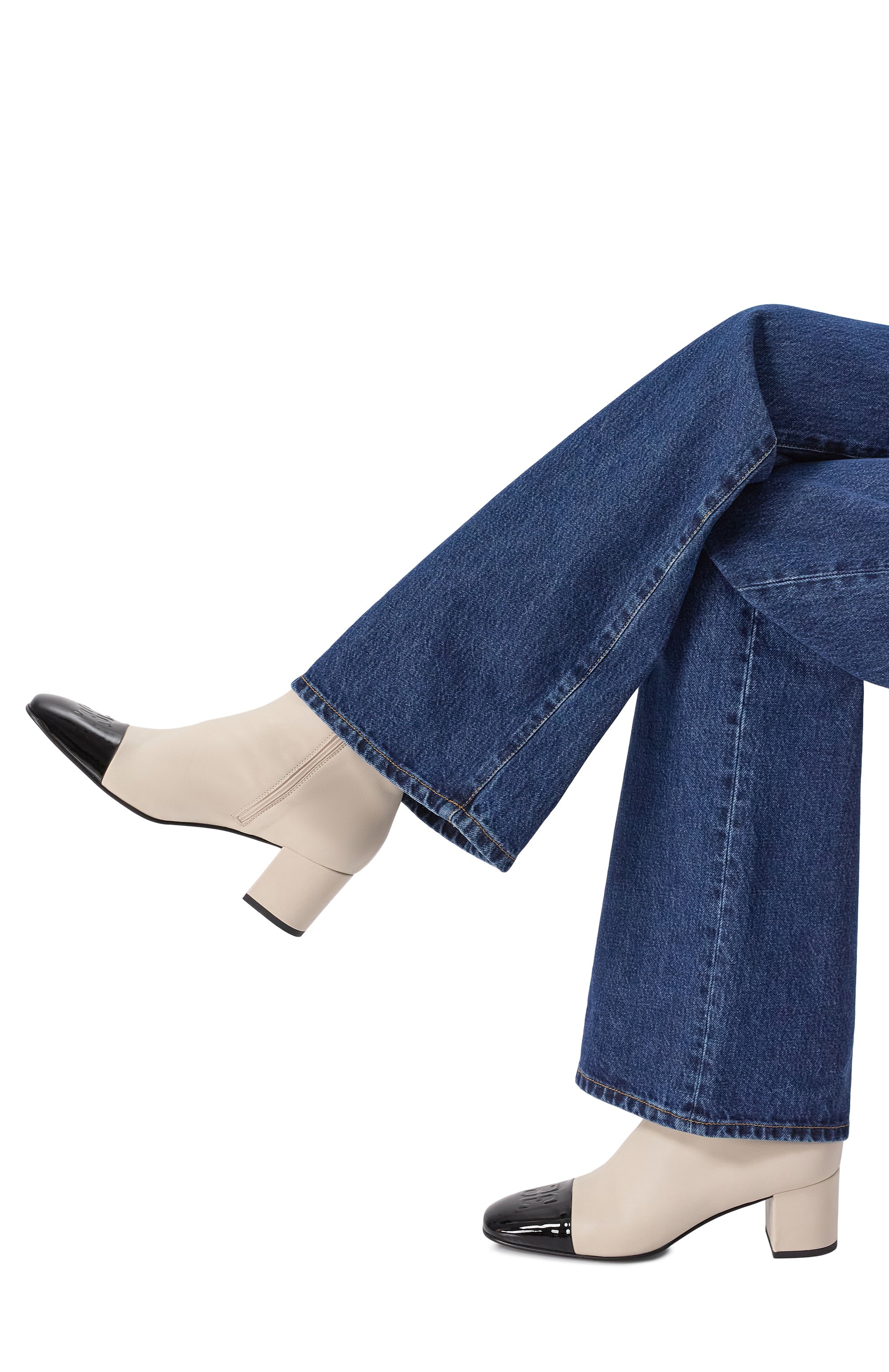 Кожаные ботильоны FABI, арт. FD9083/PATENT, фото 2