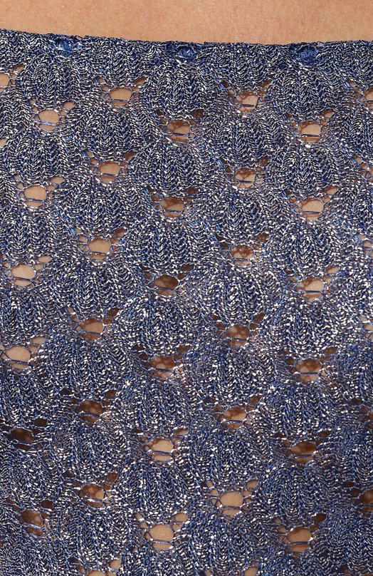 Топ из вискозы Missoni MS24SK07/BR00TC Синий  MS24SK07/BR00TC Фото 5