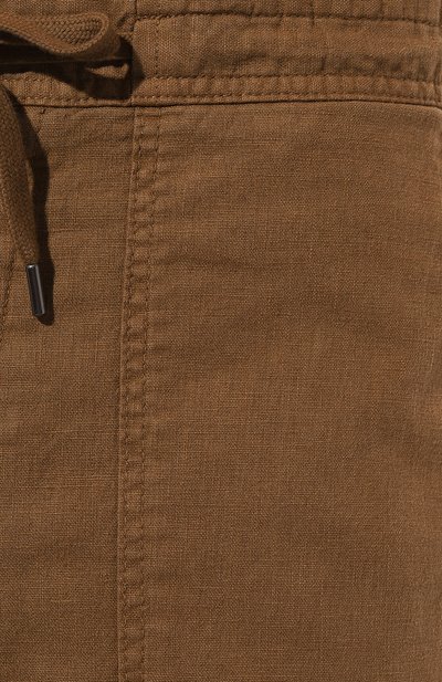 Шорты из льна и хлопка BOSS ORANGE, арт. 50488627, фото 5