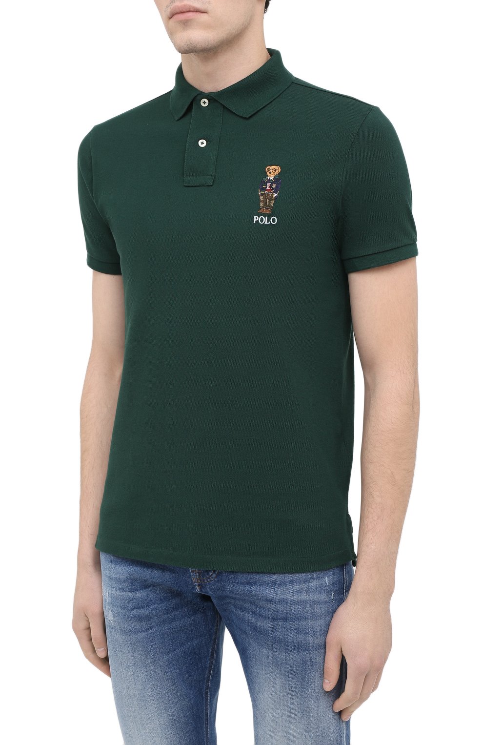 Хлопковое поло POLO RALPH LAUREN, арт. 710815187, фото 3