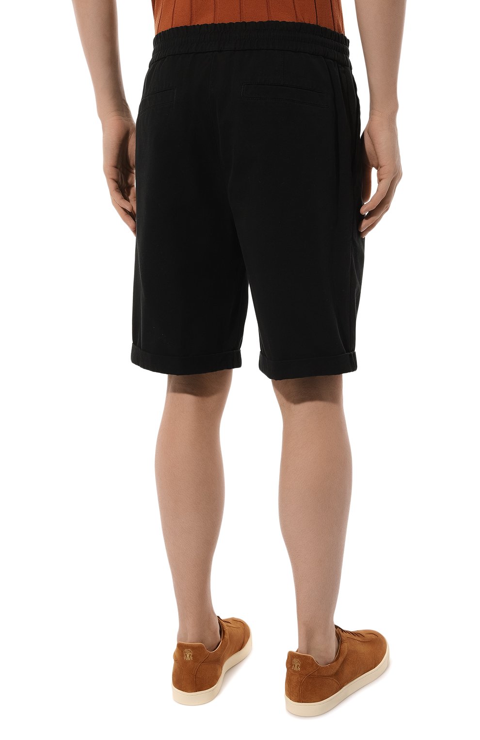 Хлопковые шорты BRUNELLO CUCINELLI, арт. M252DU0020, фото 4