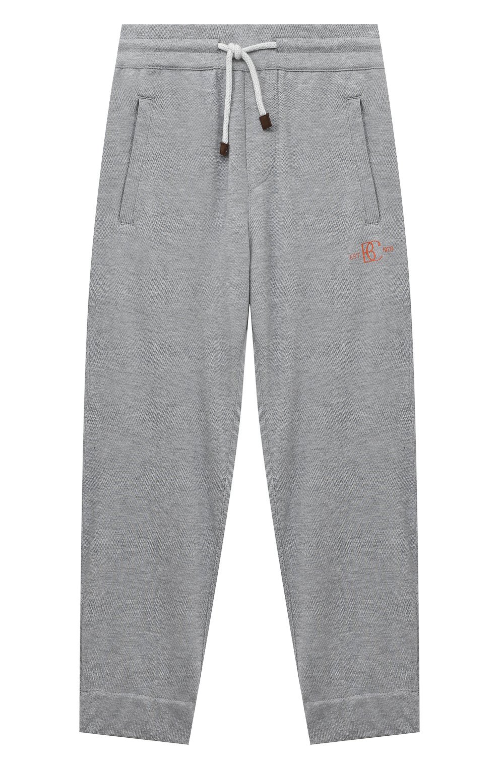 Хлопковые джоггеры BRUNELLO CUCINELLI, арт. B0T63E334B, фото 1