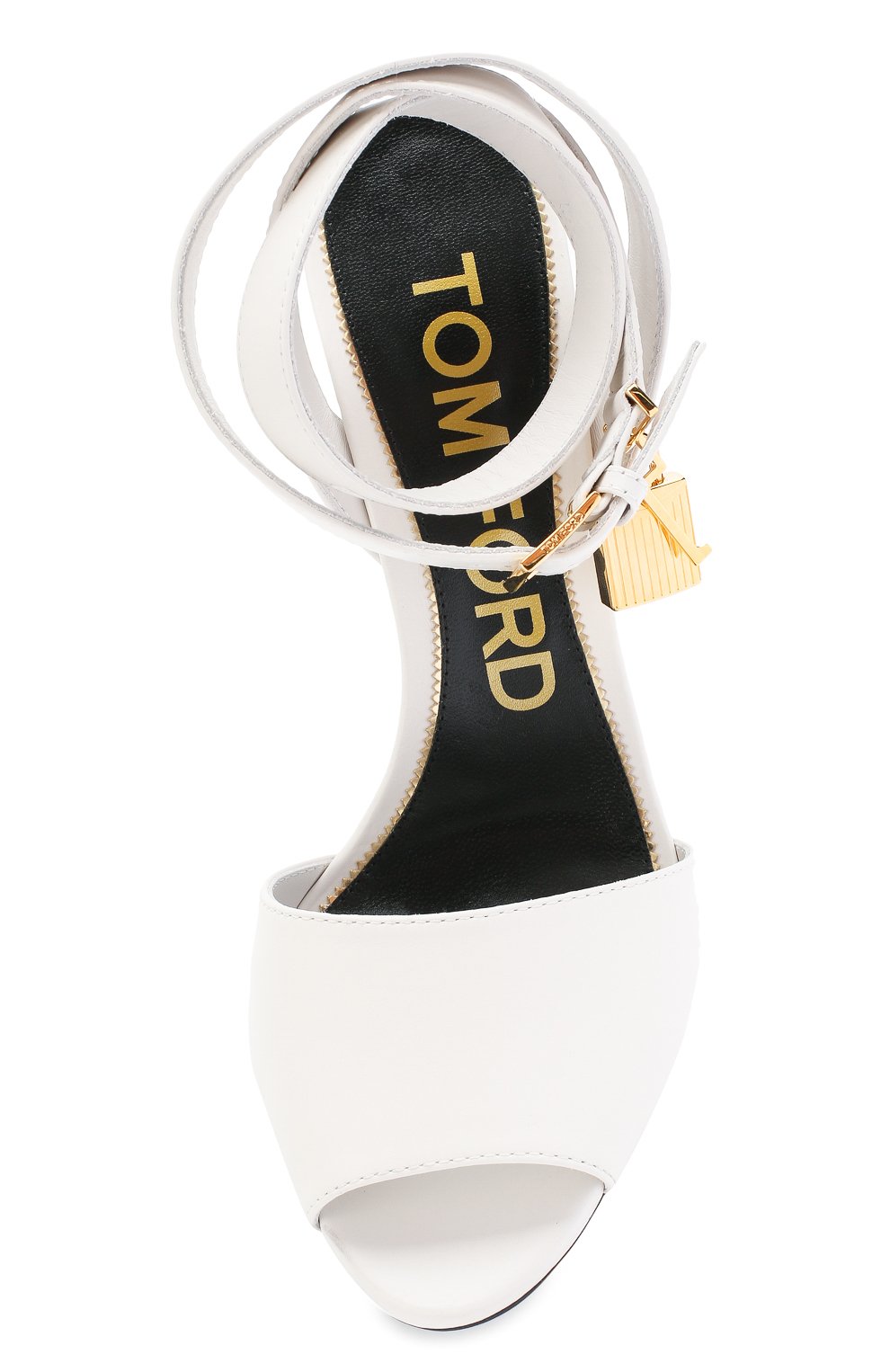 Кожаные босоножки TOM FORD, арт. W2610T-LCL002, фото 5