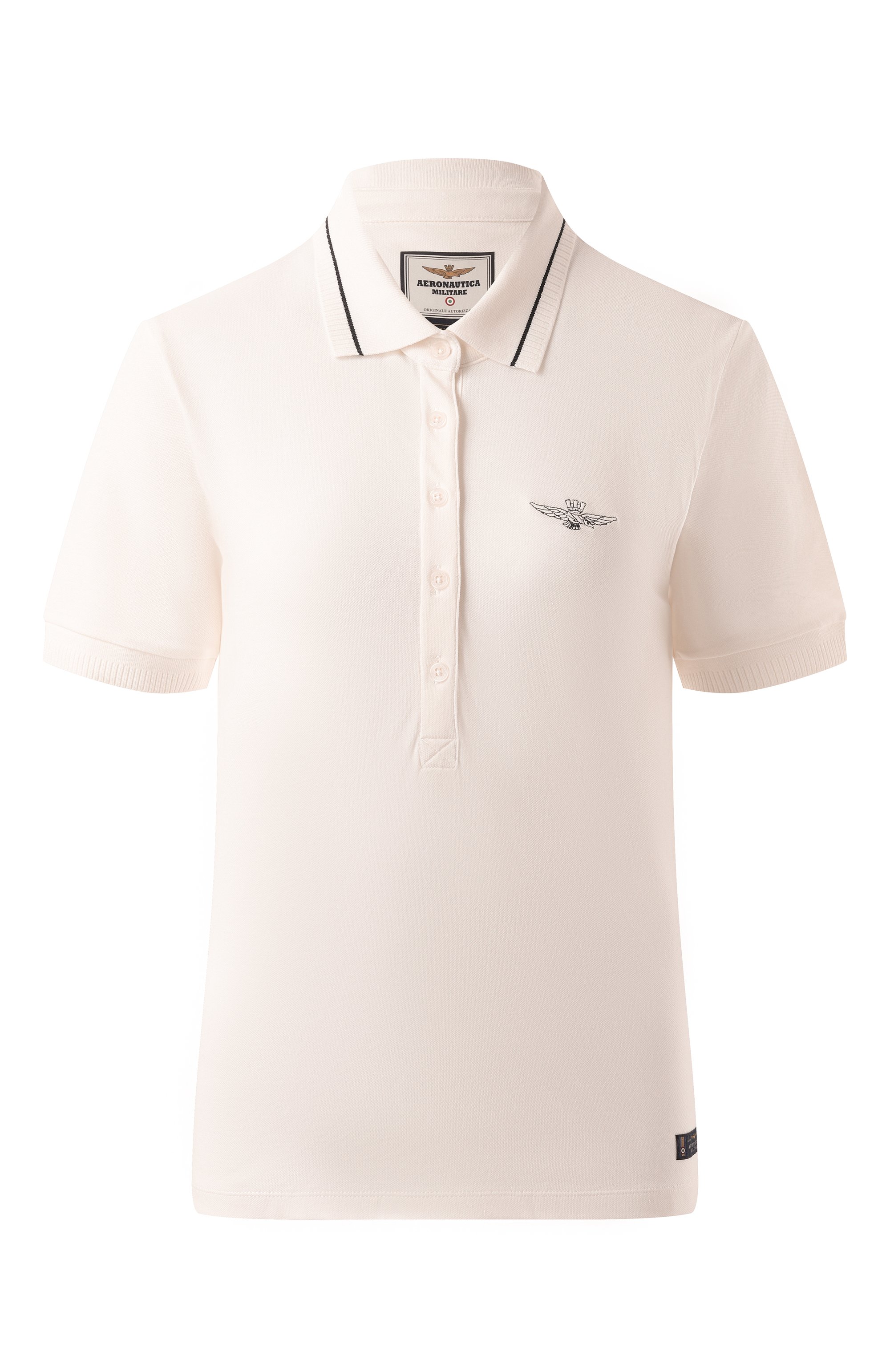Хлопковое поло AERONAUTICA MILITARE, арт. P01846DP343, фото 1