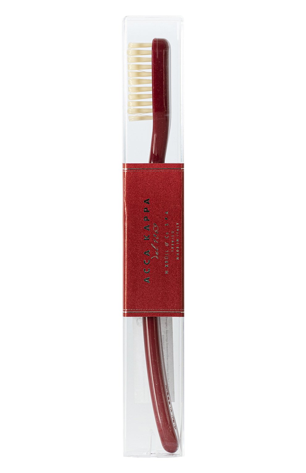 Зубная щетка средней жесткости с нейлоновой щетиной ACCA KAPPA, арт. 21J5804RB, фото 1